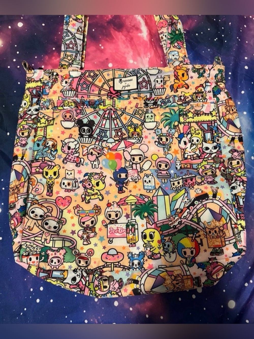 🎡 Kawaii Carnival Be Light - Jujube x Tokidoki tote